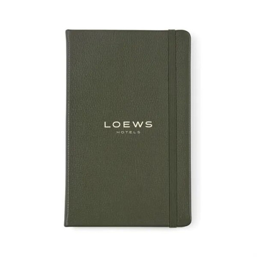 Moleskine® Leather Ruled Large Notebook