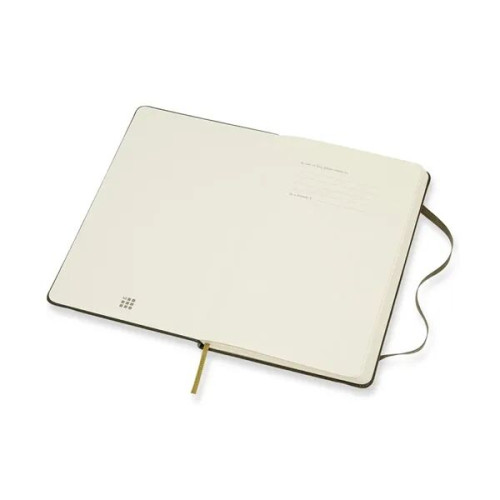 Moleskine® Leather Ruled Large Notebook