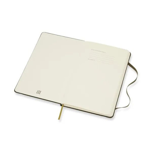 Moleskine® Leather Ruled Large Notebook