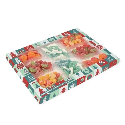 Sour Gummy Charcuterie Tray in Custom Box