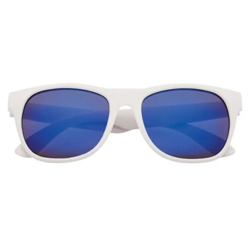 Rubberized Mirrored Sunglasses