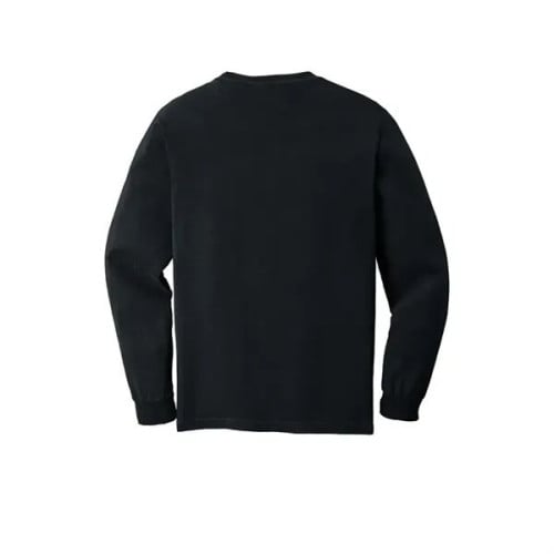 Garment-Dyed Heavyweight Long Sleeve Pocket T-Shirt