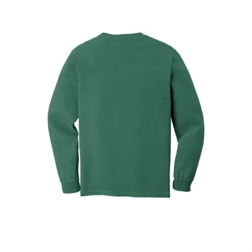 Garment-Dyed Heavyweight Long Sleeve Pocket T-Shirt