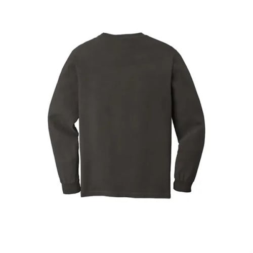 Garment-Dyed Heavyweight Long Sleeve Pocket T-Shirt