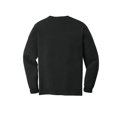 Garment-Dyed Heavyweight Long Sleeve Pocket T-Shirt
