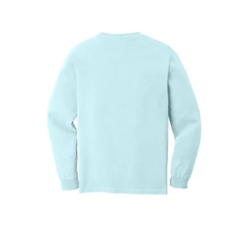 Garment-Dyed Heavyweight Long Sleeve Pocket T-Shirt