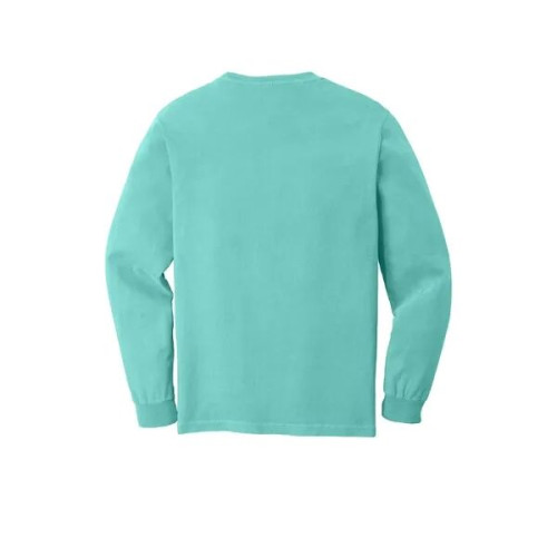 Garment-Dyed Heavyweight Long Sleeve Pocket T-Shirt