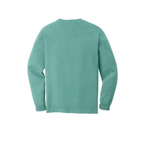 Garment-Dyed Heavyweight Long Sleeve Pocket T-Shirt