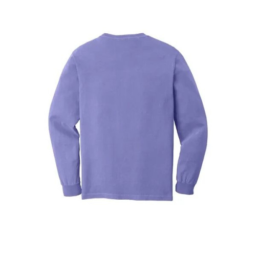 Garment-Dyed Heavyweight Long Sleeve Pocket T-Shirt