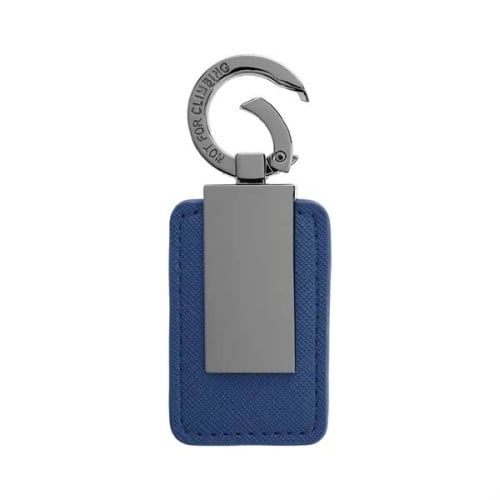 Leatherette Carabiner Clip Key Tag