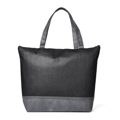 Hexagon Pattern Non-Woven Cooler Tote Bag
