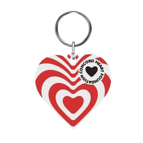 Acrylic Key Tag - Heart