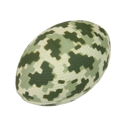Digi Camo Football Shape Stress Ball