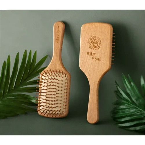 Wood Paddle Hairbrush