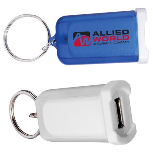 Mini Car Charger with Key Ring