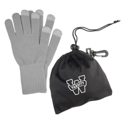 Touch Screen Gloves In RPET Pouch