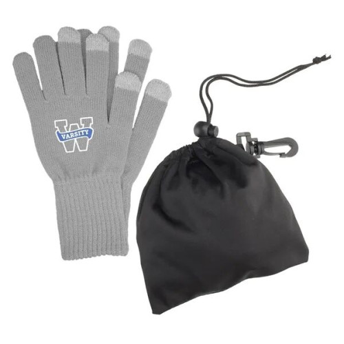 Touch Screen Gloves In RPET Pouch