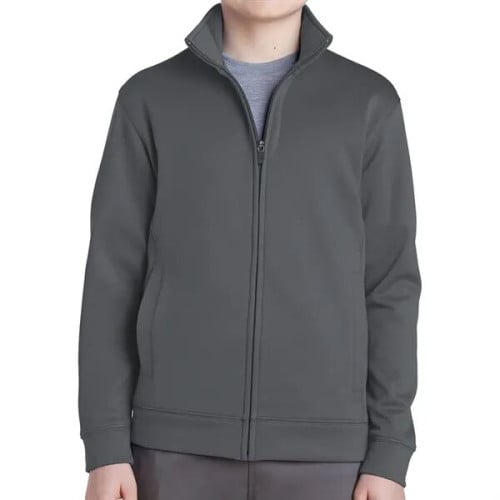 Sport-Tek® Youth Sport-Wick® Fleece Full-Zip Jacket