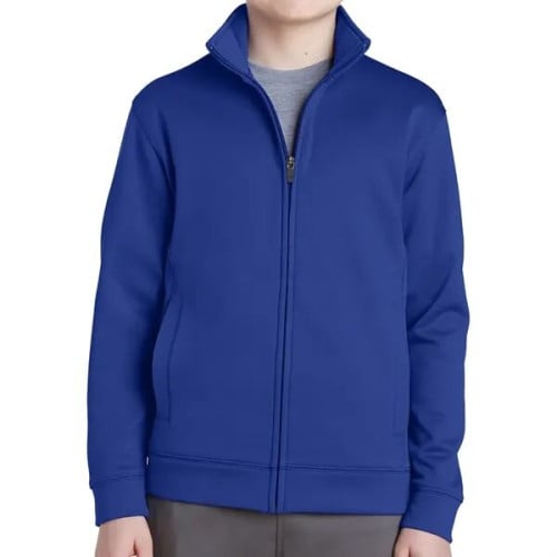 Sport-Tek® Youth Sport-Wick® Fleece Full-Zip Jacket