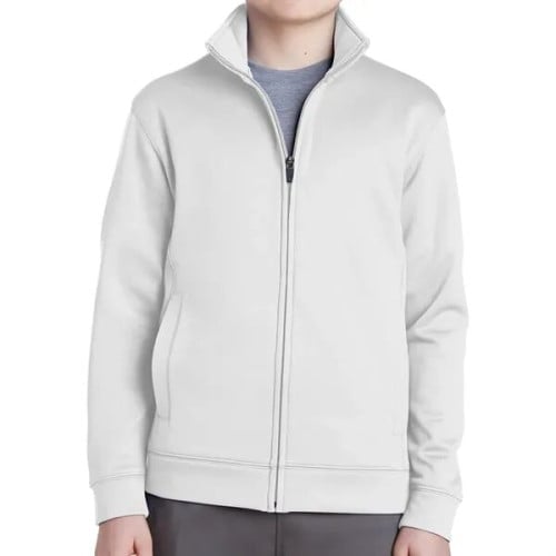 Sport-Tek® Youth Sport-Wick® Fleece Full-Zip Jacket