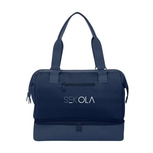 The Weekender Mini Travel Bag With Drop Bottom