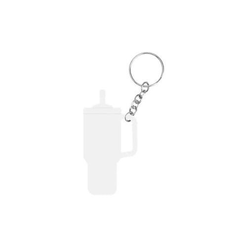 Intrepid Tumbler Shaped Silicone Key Ring