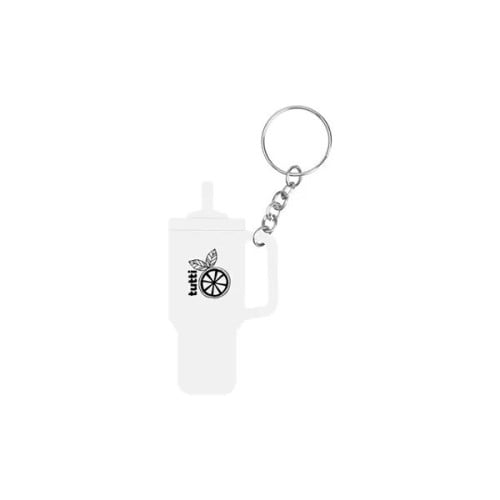 Intrepid Tumbler Shaped Silicone Key Ring