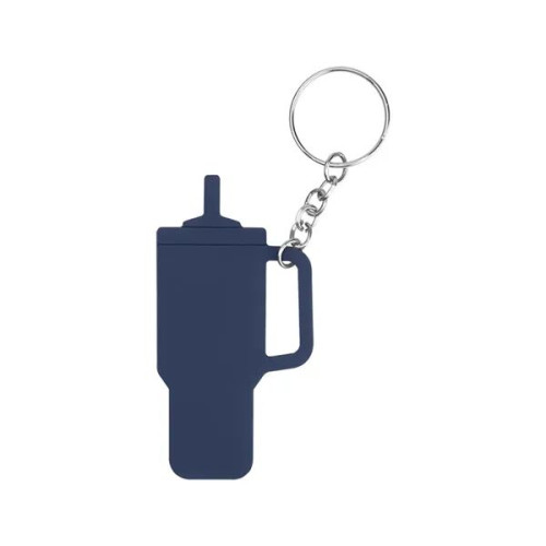 Intrepid Tumbler Shaped Silicone Key Ring