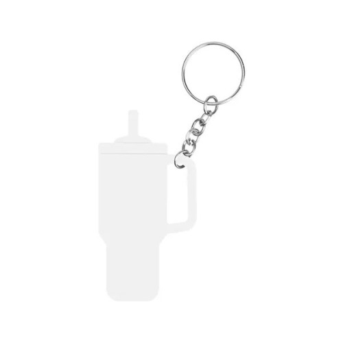 Intrepid Tumbler Shaped Silicone Key Ring
