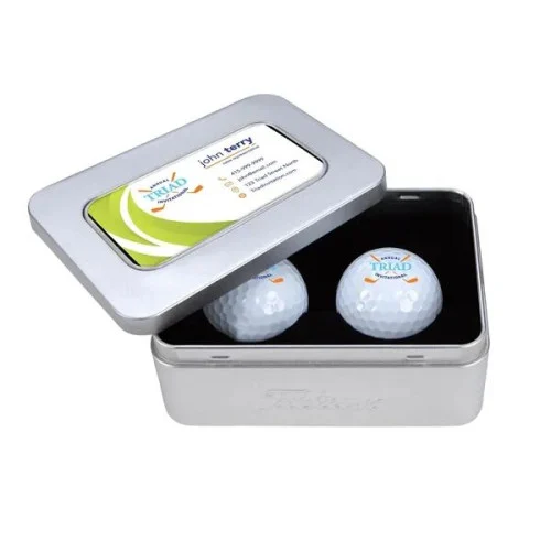 Titleist® 2-Ball Business Card Tin Pro V1®