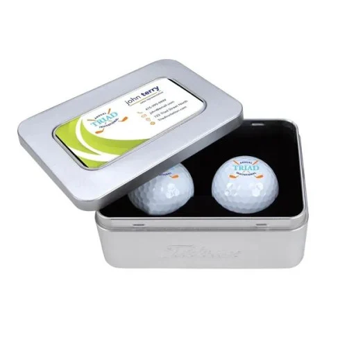 Titleist® 2-Ball Business Card Tin Pro V1®