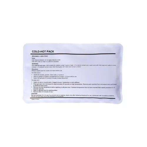 Prime Line. Nylon Covered Gel Hot-Cold Pack.