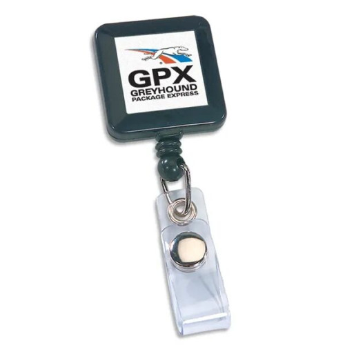 Square Retract-A-Badge Reel