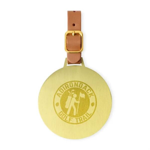 Ahead Large Round Golf Bag Tag