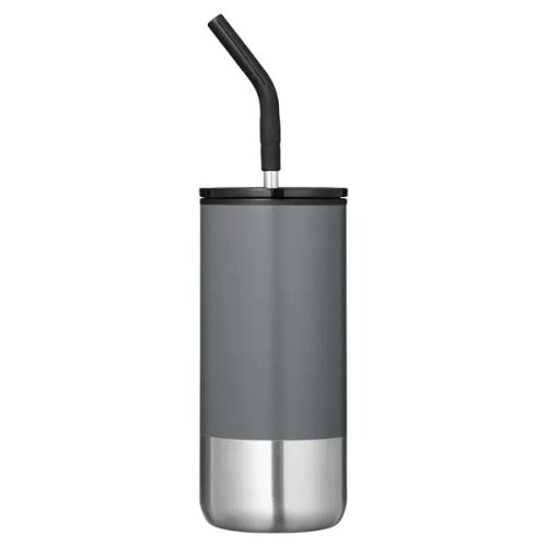Summit 16 oz Insulated Tumbler With Straw