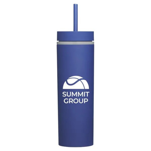 Adventure 16 oz Insulated Tumbler With Straw