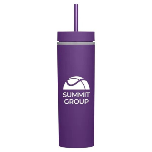 Adventure 16 oz Insulated Tumbler With Straw