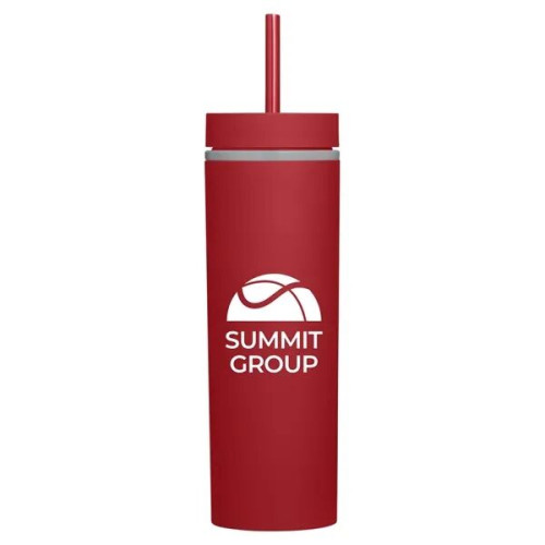 Adventure 16 oz Insulated Tumbler With Straw