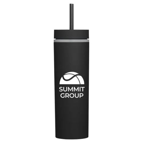 Adventure 16 oz Insulated Tumbler With Straw