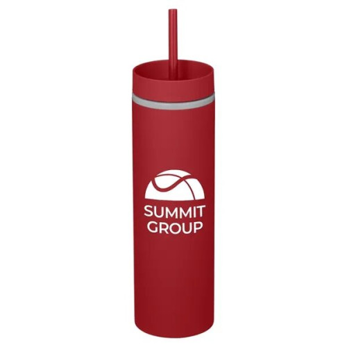 Adventure 16 oz Insulated Tumbler With Straw
