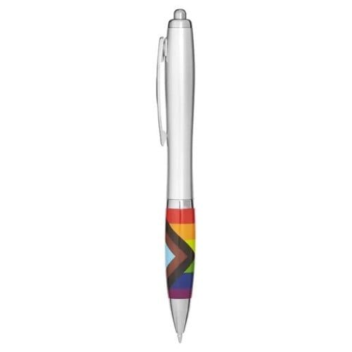 LGBTQ+ Rainbow Pride Flag Recycled ABS Ballpoi...