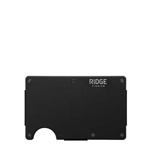Ridge Wallet Titanium w/ Money Clip