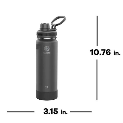 Takeya 24oz Actives Water Bottle With Spout Lid