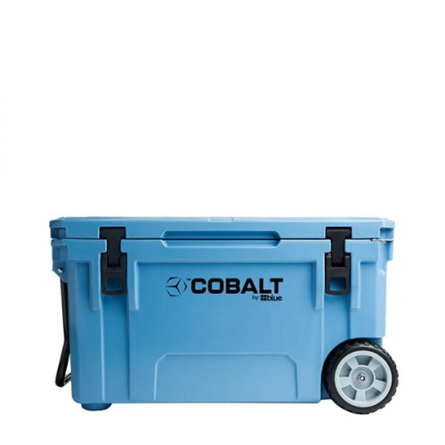 Blue Coolers 55 Qt Cobalt 5 Day Ice Box with Wheels