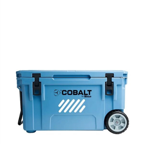 Blue Coolers 55 Qt Cobalt 5 Day Ice Box with Wheels