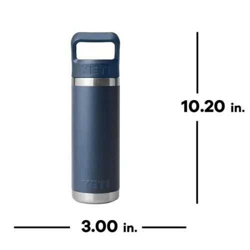 YETI Rambler 18oz Straw Bottle w/ Matching Lid