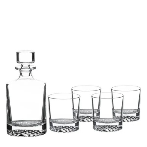 Polar Camel Decanter Set w/ 9 oz. Glasses and Gift Box