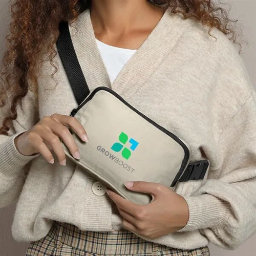 Aware™ 10 Oz. Recycled Cotton Canvas Belt Bag