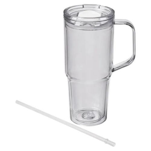 Hampton 32 oz Recycled AS Double Wall Tumbler With Handle