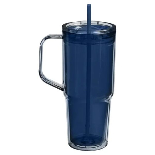 Hampton 32 oz Recycled AS Double Wall Tumbler With Handle